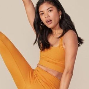 girlfriend collective Paloma Bra (Honey, S)